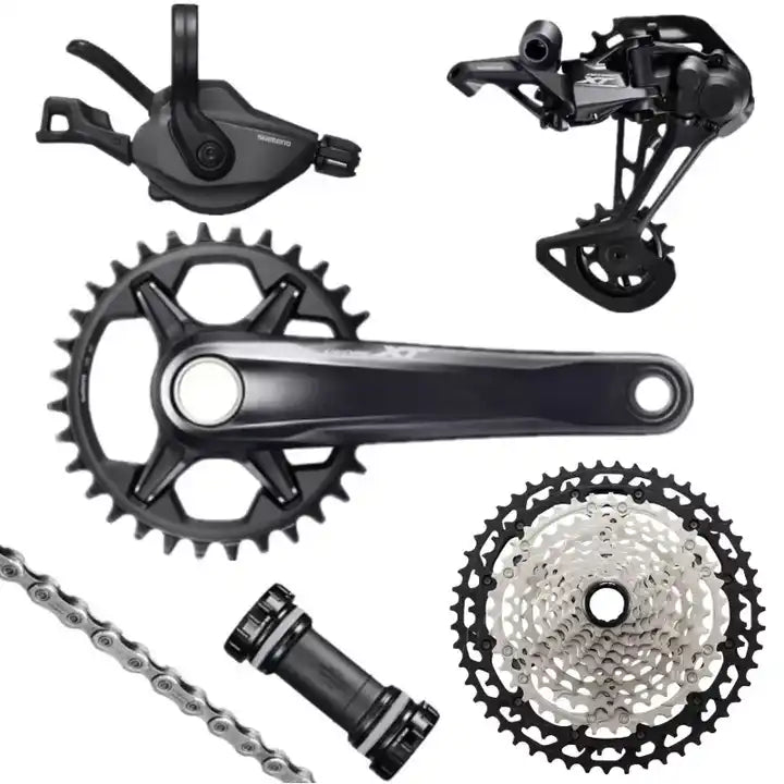 SHIMANO DEORE XT M8100 groupset 30T 32T 34T 36T 170 175 crankset mountain bike groupset 1x12-speed 10-51T M8100 rear derailleur