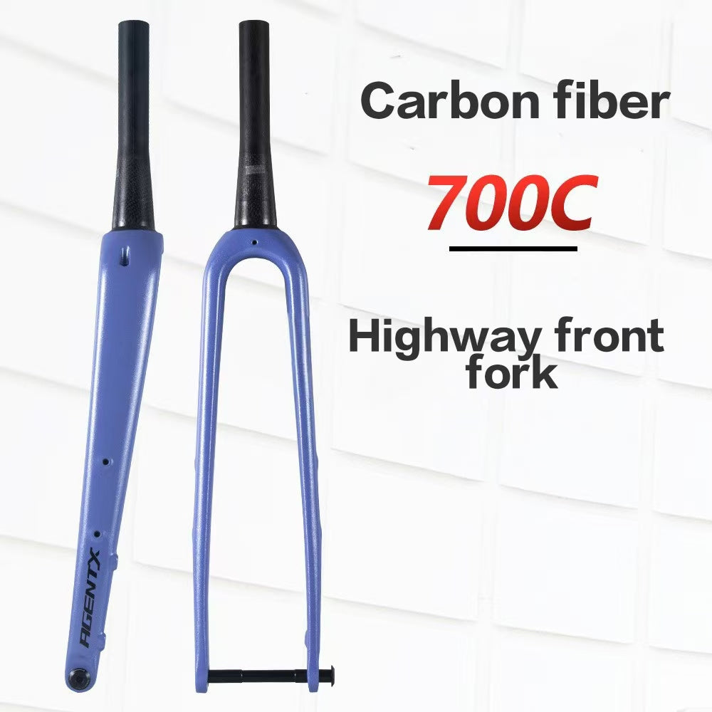 Full carbon fiber front fork for road bikes