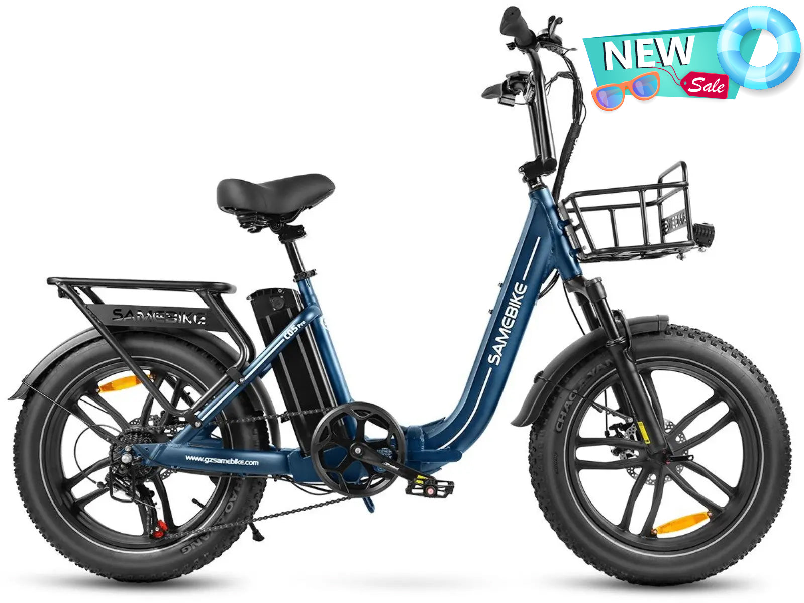 C05 Pro Step-through Foldable Fat Tire Ebike